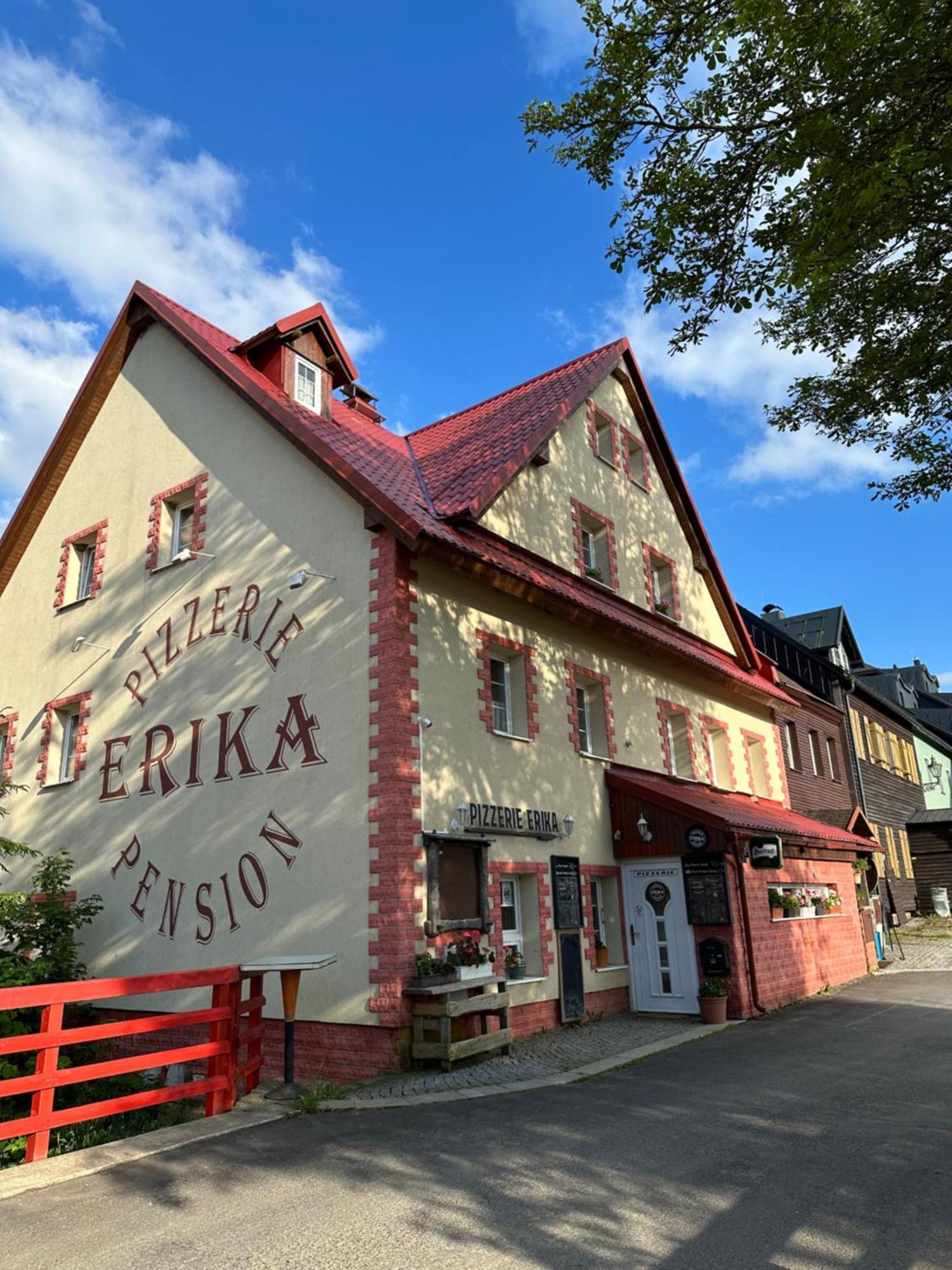 Penzion Erika Hotel Boží Dar Exterior foto