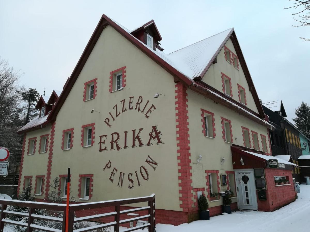 Penzion Erika Hotel Boží Dar Exterior foto